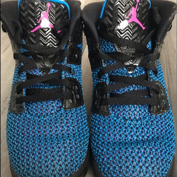 spike lee jordans blue